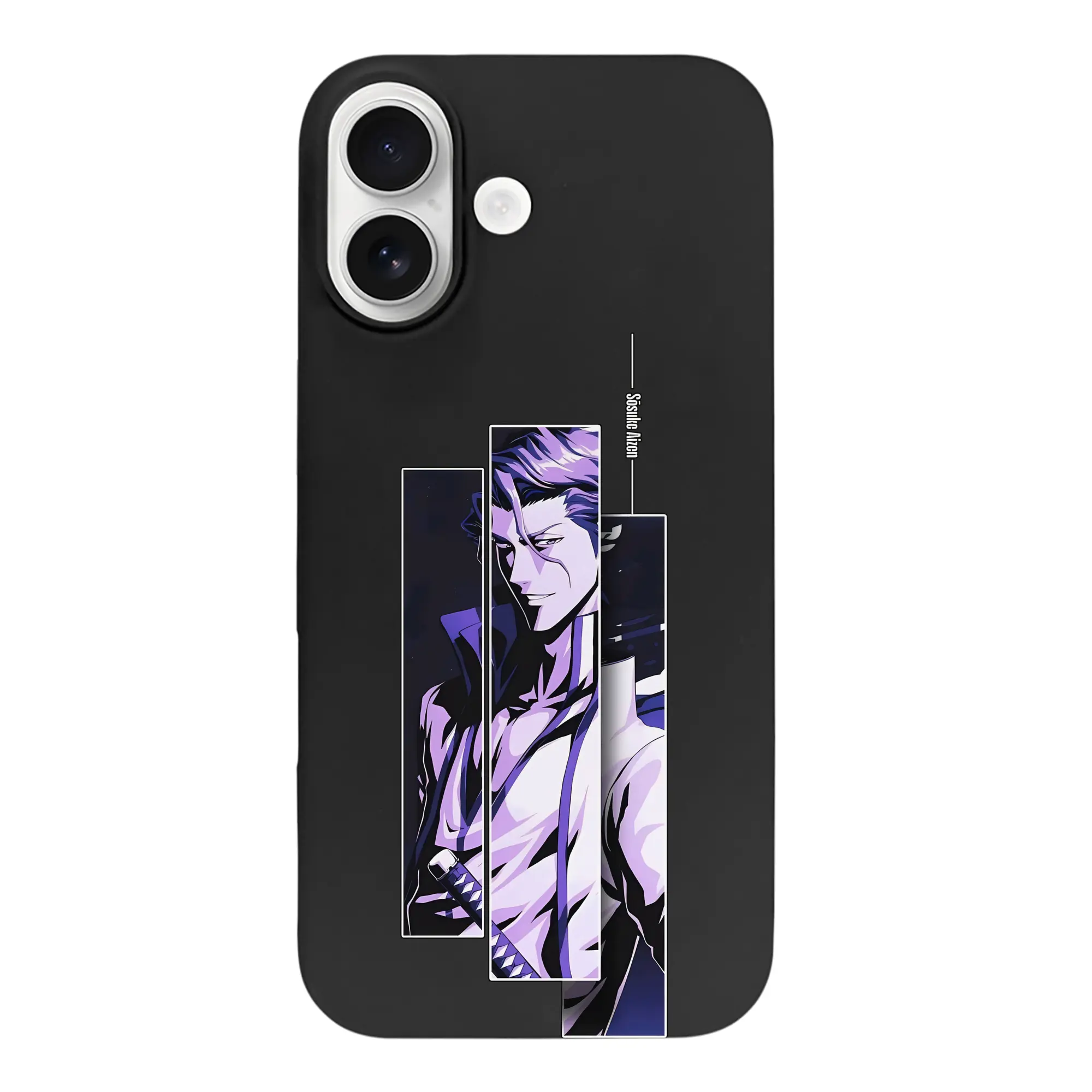 ブリーチ グッズ 藍染 惣右介 - iPhone 17 シリーズ シリコンケース 薄型 耐衝撃 指紋防止 ソフトタッチカバー 精密フィット 傷防止 保護ケース iPhone 17/17 Air/17 Pro/17 Pro Max 対応